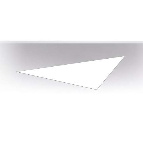 ART-inTRIANGLE FLEX LED Светильник встраиваемый треугольник (сплошная засветка) Downlight   -  Встраиваемые светильники 